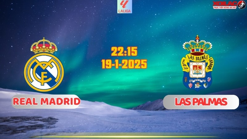Real Madrid với Las Palmas