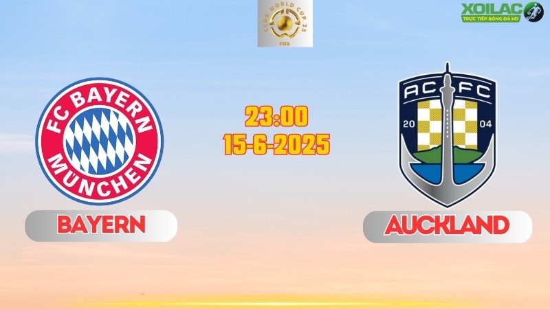Bayern với Auckland